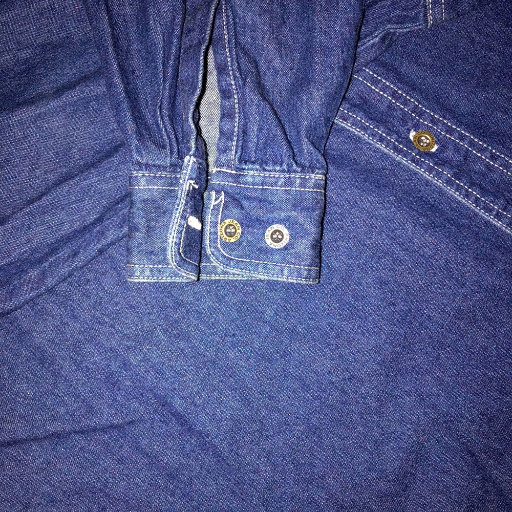 Long Sleeve Denim Button-down - Picture 4 of 5
